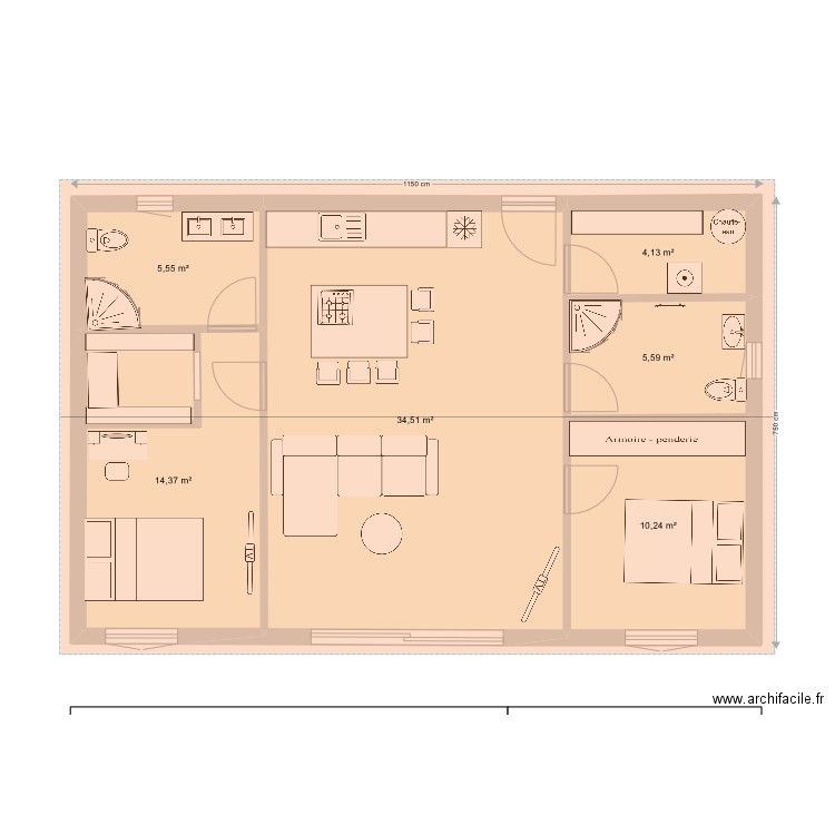 fred pdm et toiture 1. Plan de 0 pièce et 0 m2