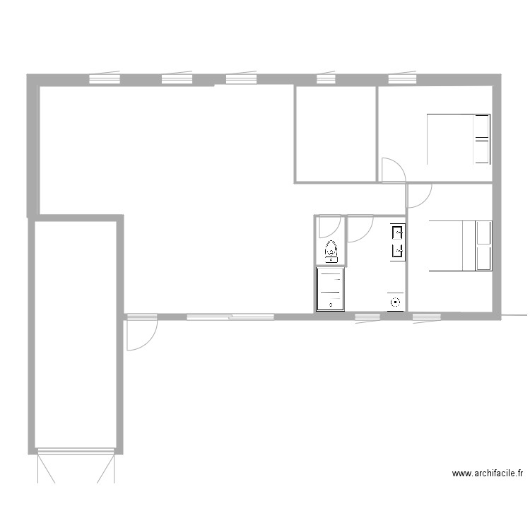 maison lunel. Plan de 0 pièce et 0 m2