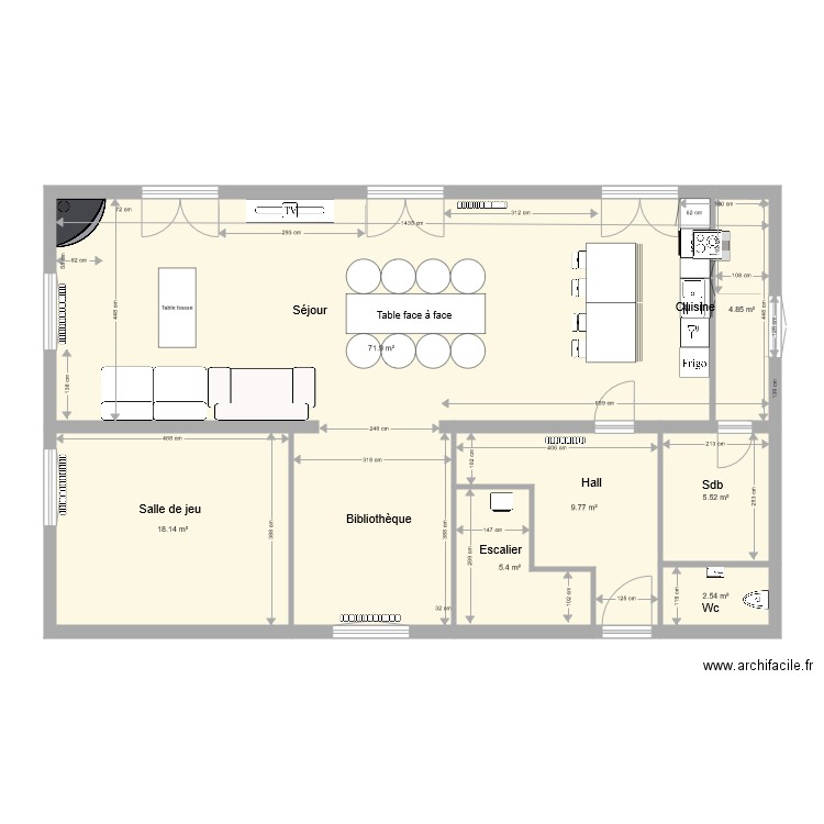 Maison Fillinges Projet 3. Plan de 0 pièce et 0 m2