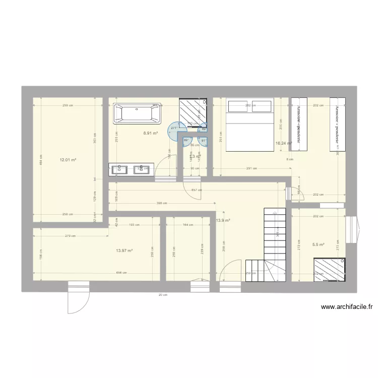 maison braine chateau etage. Plan de 