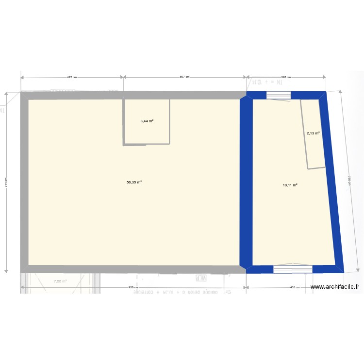 Extension Maison + étage 2401. Plan de 9 pièces et 171 m2