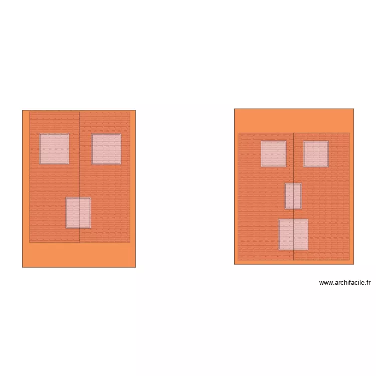 Projet toiture . Plan de 