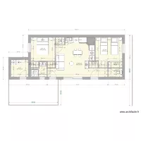 plan maison 3 ch