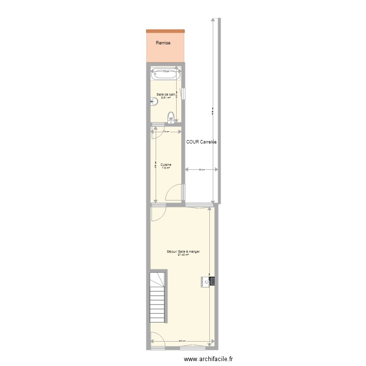 nouvelle maison elise. Plan de 0 pièce et 0 m2