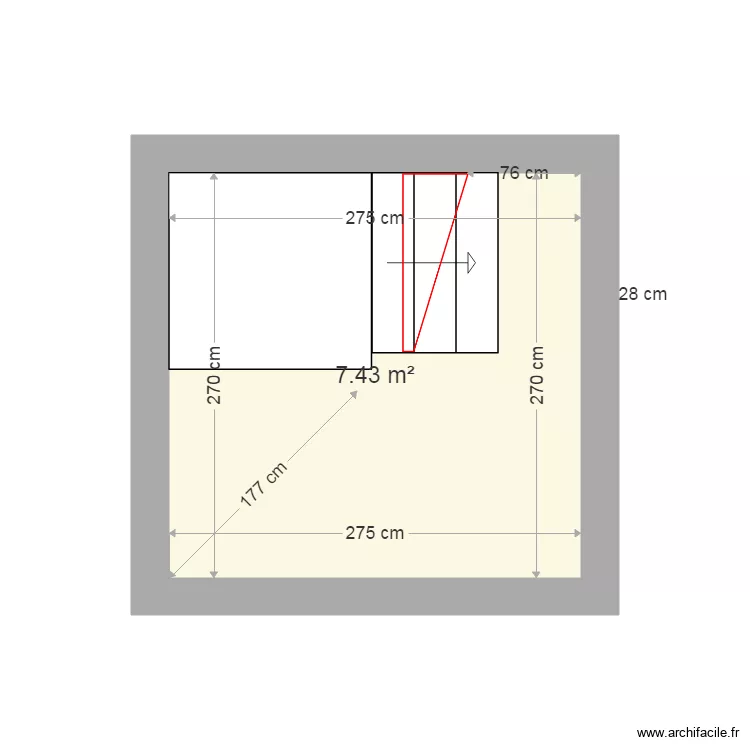 cage2. Plan de cage2. Plan de