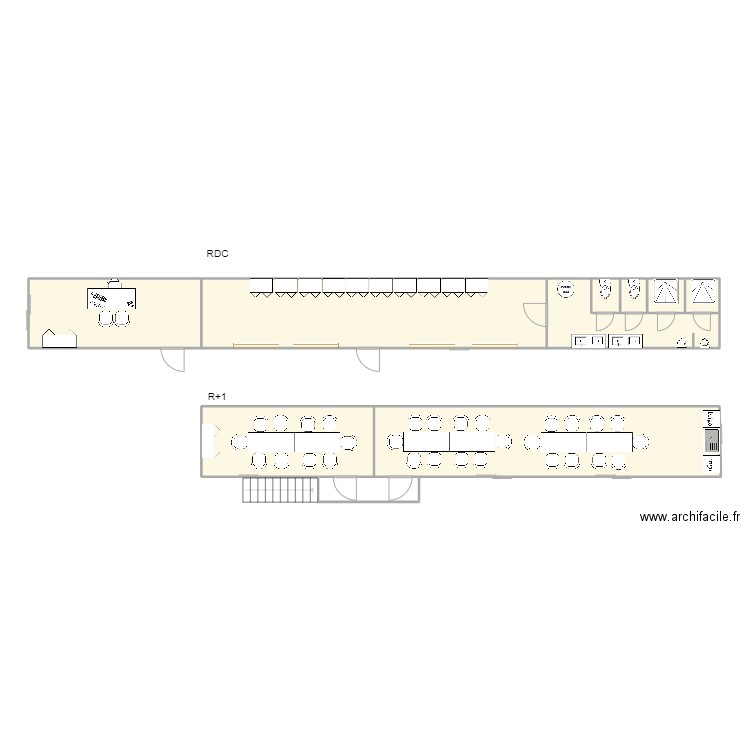 EAB - VILLEFRANCHE. Plan de 10 pièces et 104 m2