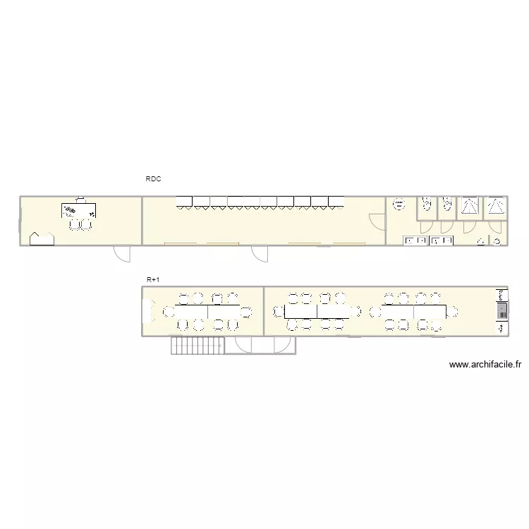 EAB - VILLEFRANCHE. Plan de 