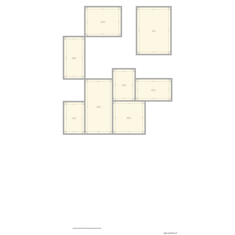 AlainJerome. Plan de 0 pièce et 0 m2