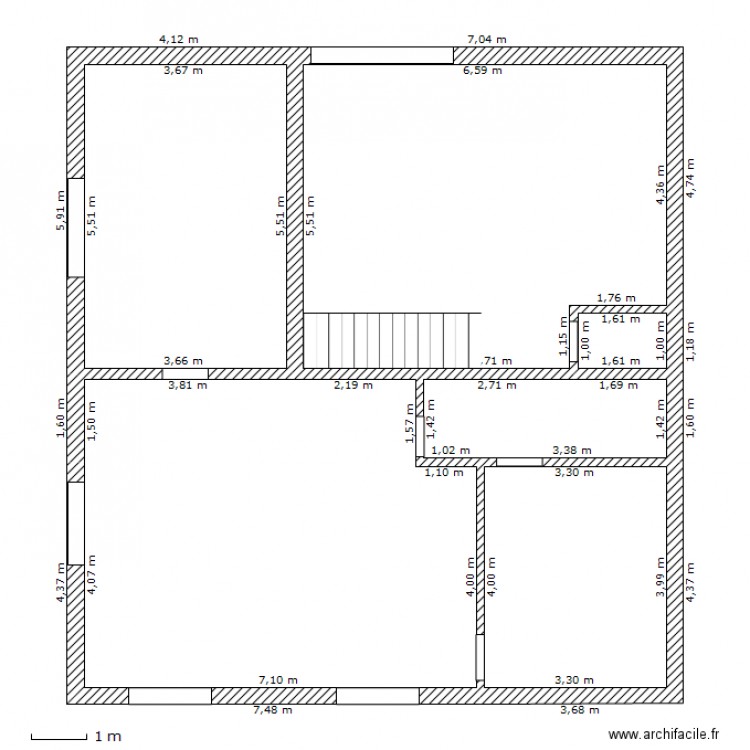 Mariusz Rez de Chaussez. Plan de 0 pièce et 0 m2