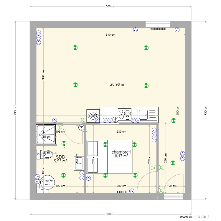 t2 premier etage modifie 2.0. Plan de 0 pièce et 0 m2