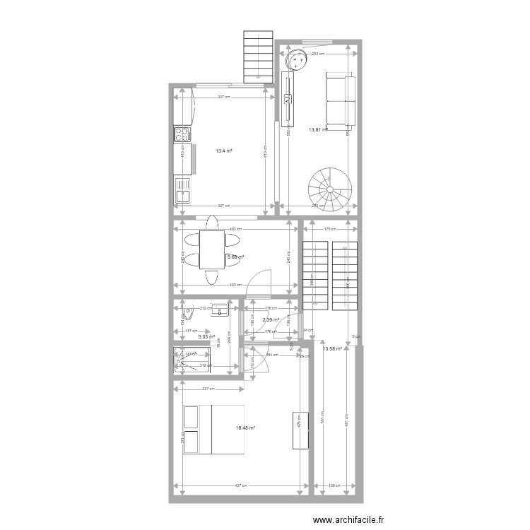 Mtype Bxl Rez 1 LD. Plan de 0 pièce et 0 m2