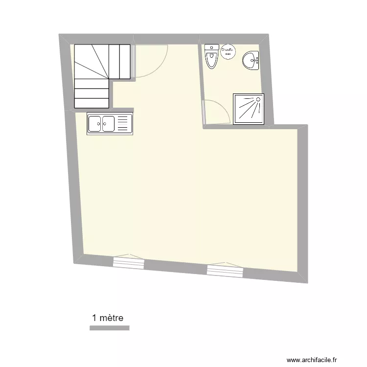 CARMES 8 LOGEMENT R+2. Plan de 