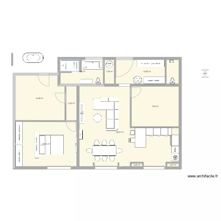 interieur roubaix. Plan de interieur roubaix. Plan de