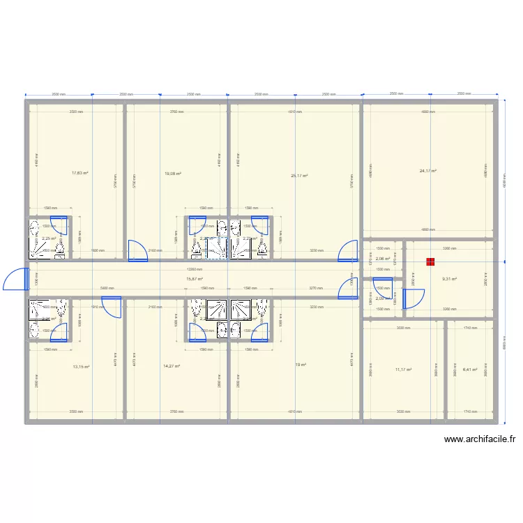 12 на 17 5. Plan de 