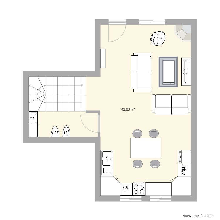 plan de maison italienne