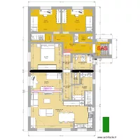 annexe appart 2 ch &eacute;pine dorsale 2 poutres portantes