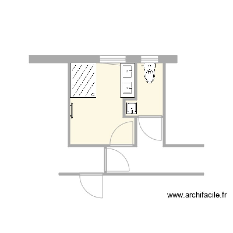 zuc sdb1. Plan de 0 pièce et 0 m2