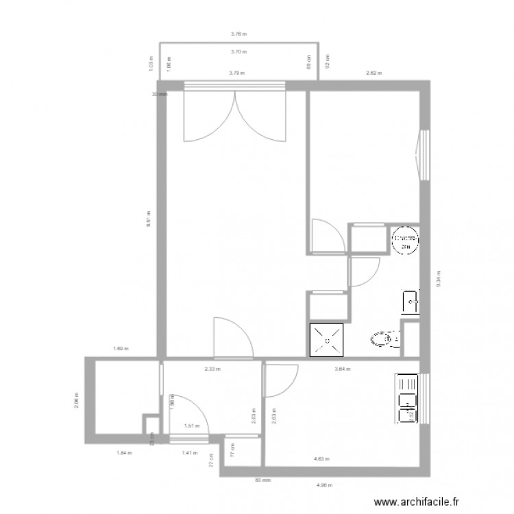 J DARRiGRAND Biarritz. Plan de 0 pièce et 0 m2