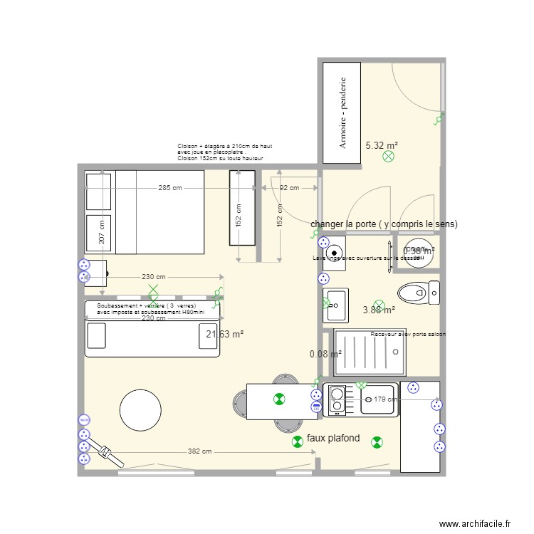 GOURVES PLACE FAC04. Plan de 0 pièce et 0 m2