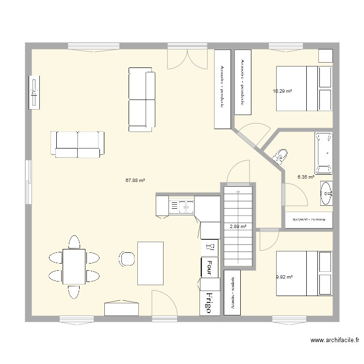Maison NL étage6. Plan de 0 pièce et 0 m2