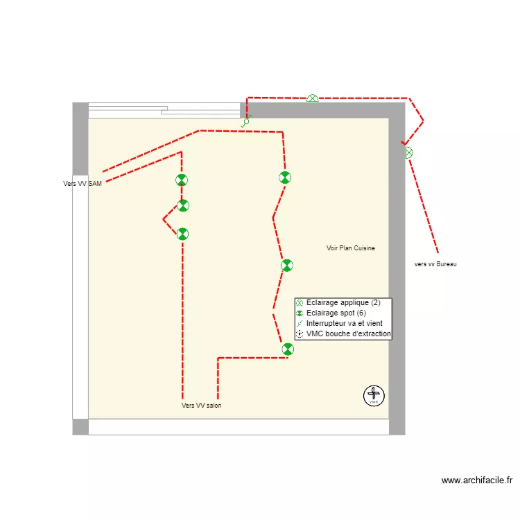cuis jeltsch. Plan de 