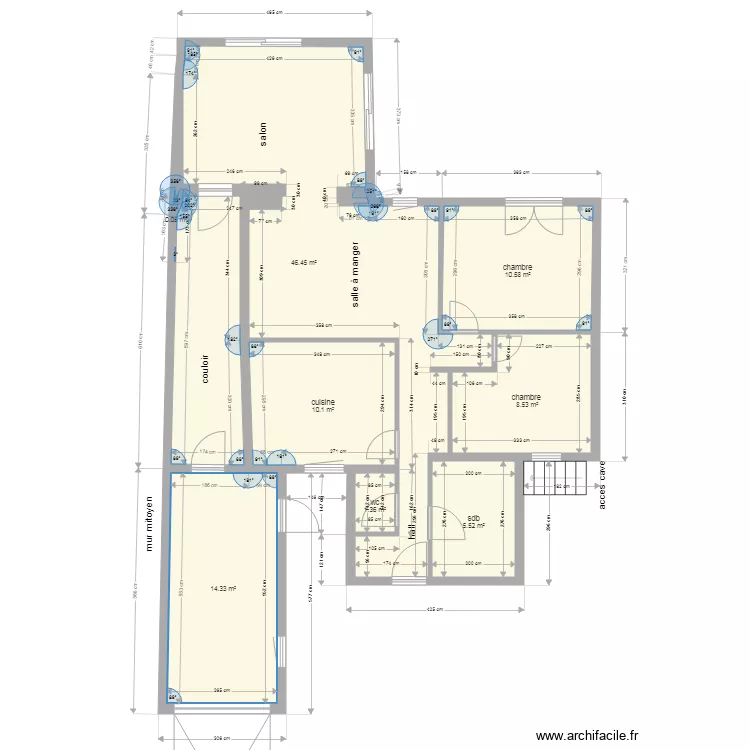 maison plan de base . Plan de 