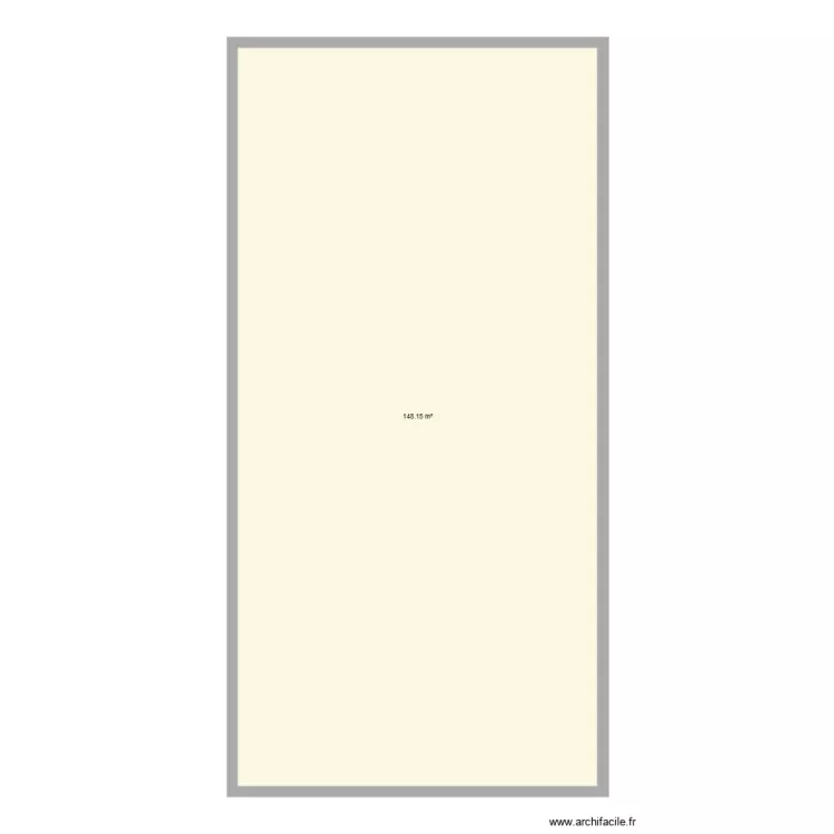 Plan Maison. Plan de 