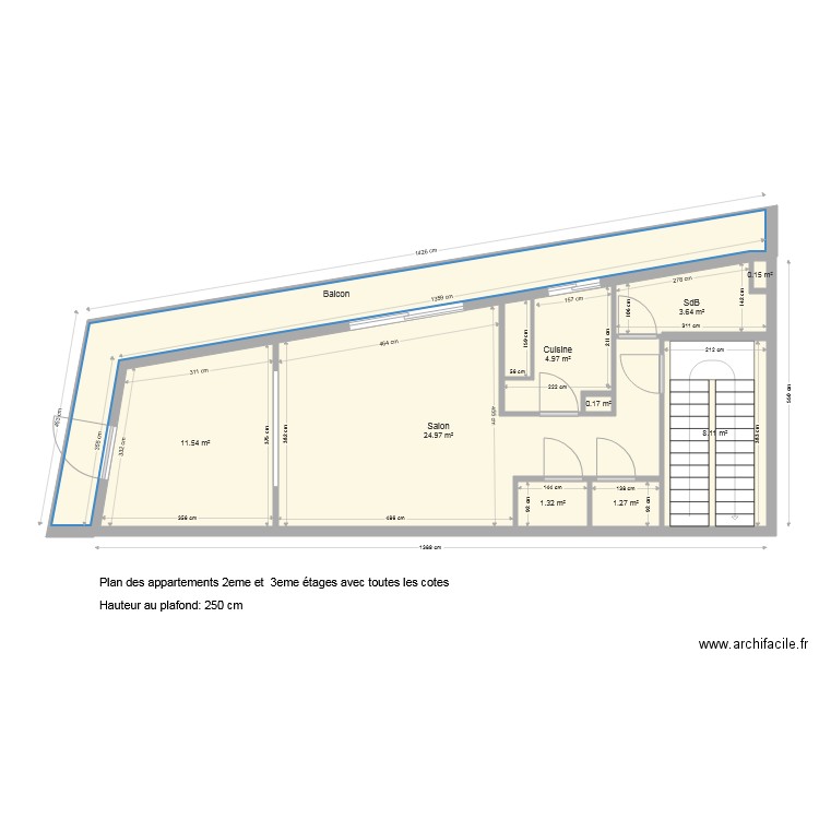 Rdv 11 novembre appart avec balcon etages 2 et 3 côtés. Plan de 0 pièce et 0 m2