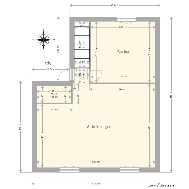 goutaudier marguerite anah. Plan de 0 pièce et 0 m2