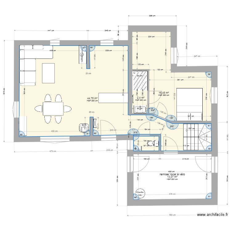 hochfelden avec travaux 2. Plan de 0 pièce et 0 m2