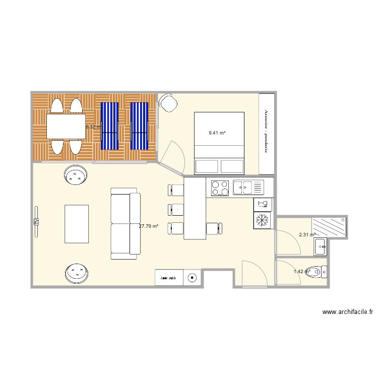 T2 el cid version finale. Plan de 0 pièce et 0 m2