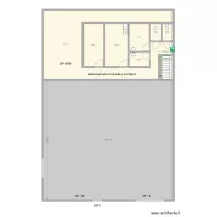 YODA FIGHT SCHOOL plan avant travaux mezzanine