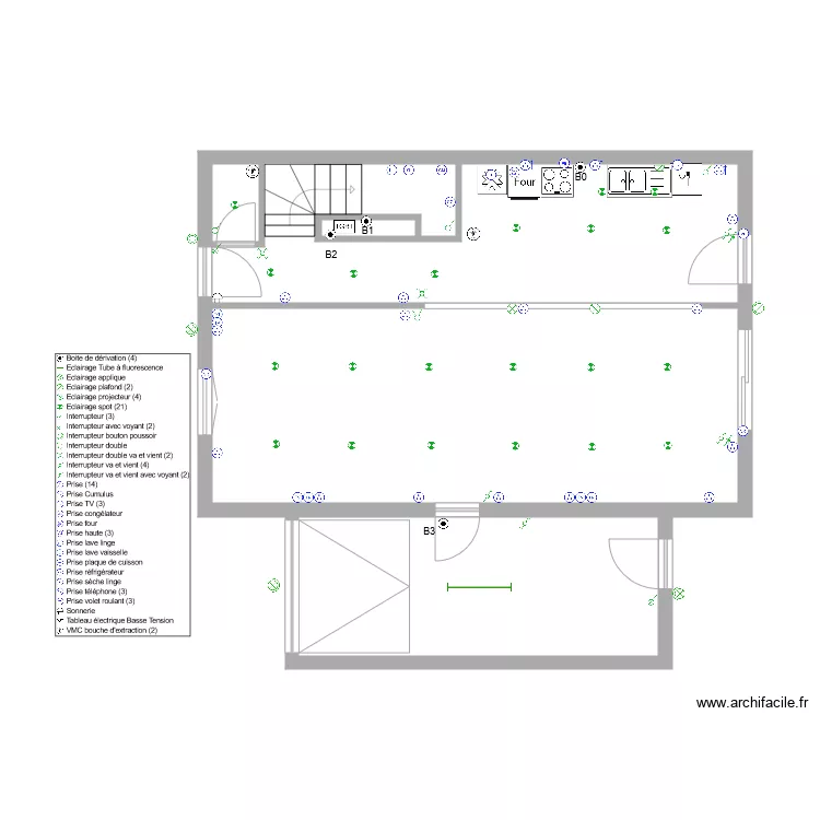 thibaut RdC elec. Plan de 