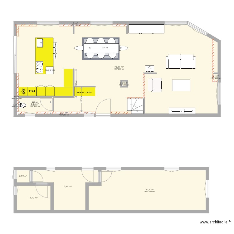 PLAN MAISON BALBRONN PROJETE 4. Plan de 0 pièce et 0 m2