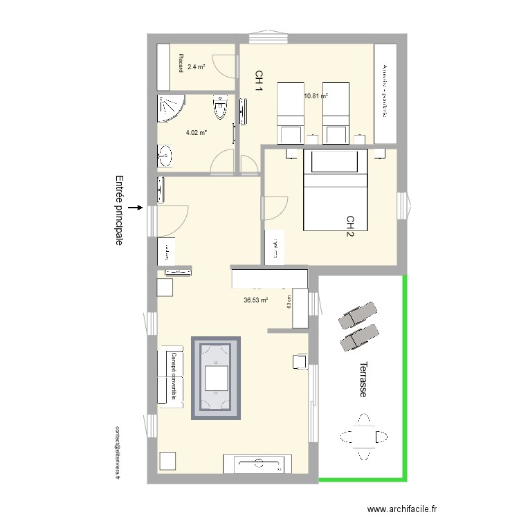 JULIA ANNEXE 1. Plan de 0 pièce et 0 m2