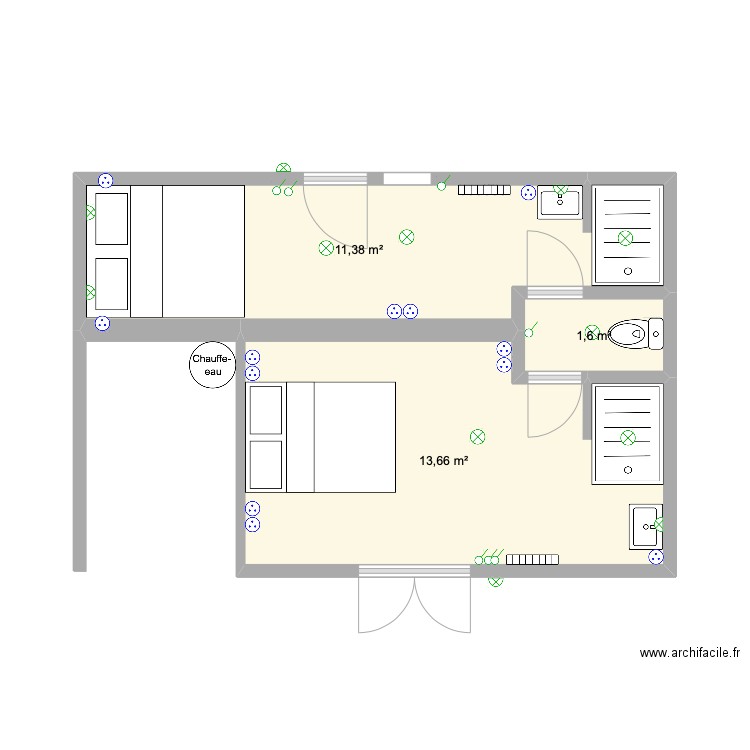 Lit et Mixe Grange final. Plan de 0 pièce et 0 m2