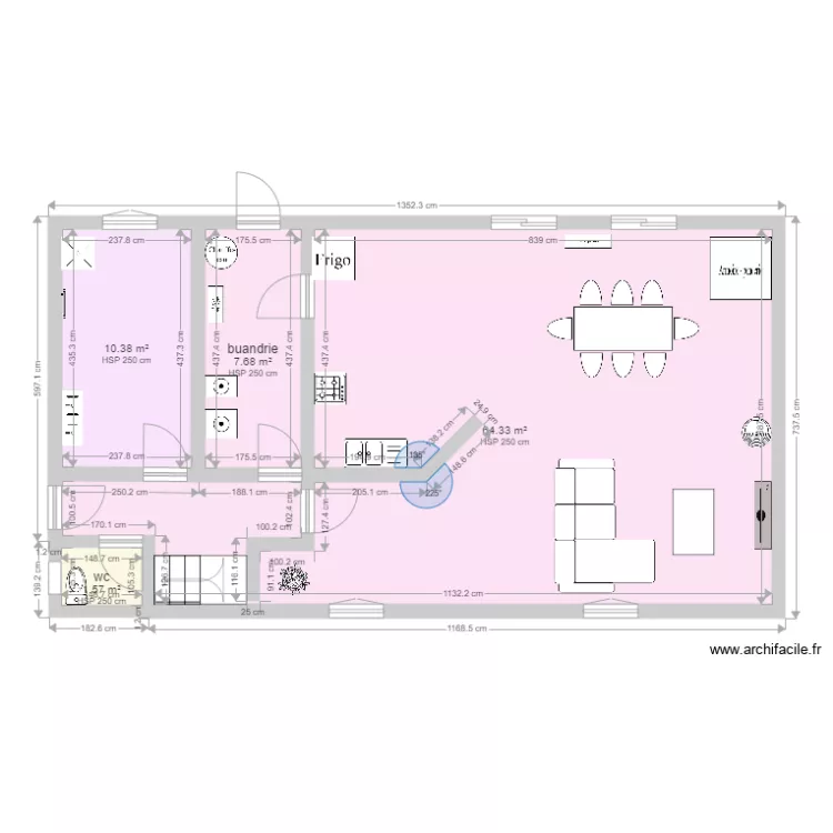 Quercamps avec cote. Plan de 