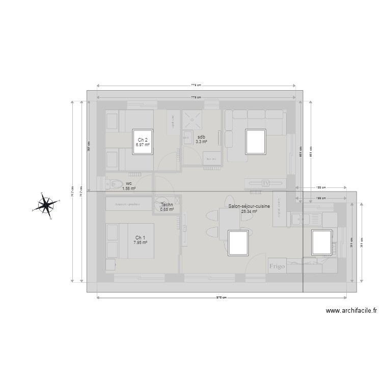 Plan Cancale maisonnette 3. Plan de 0 pièce et 0 m2