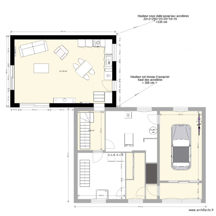 Extension8. Plan de 0 pièce et 0 m2