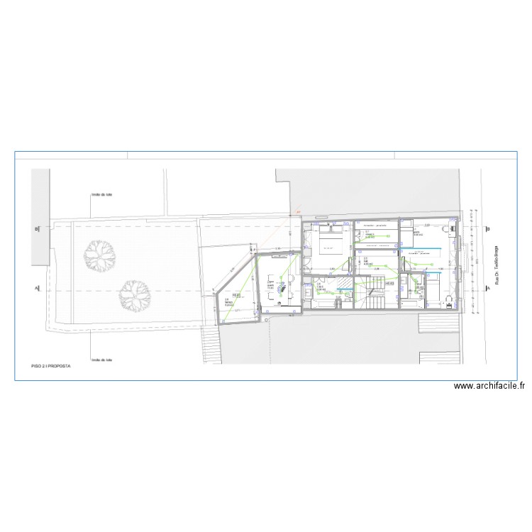 braga piso 2 v2 elec. Plan de 0 pièce et 0 m2