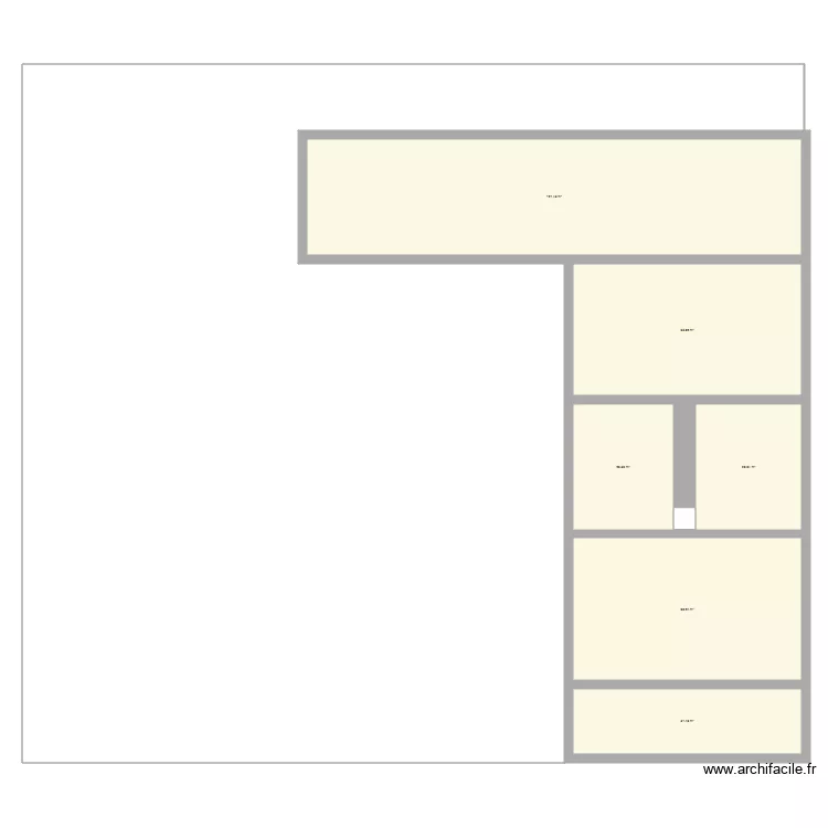 Ensemble batiment. Plan de 