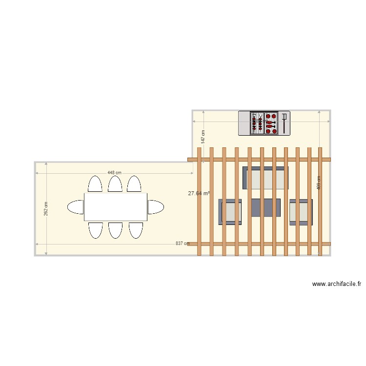 jardin wailly. Plan de 0 pièce et 0 m2