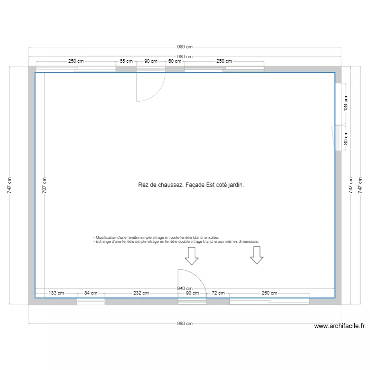 Plan p&eacute;riph&eacute;rique 32 Alexandre Ribot pour travaux. Plan de 