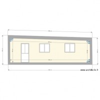 Plan de coupe parking Bermejo