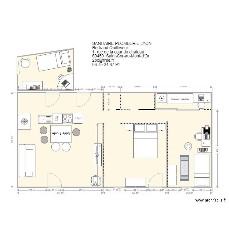 Projet . Plan de 0 pièce et 0 m2