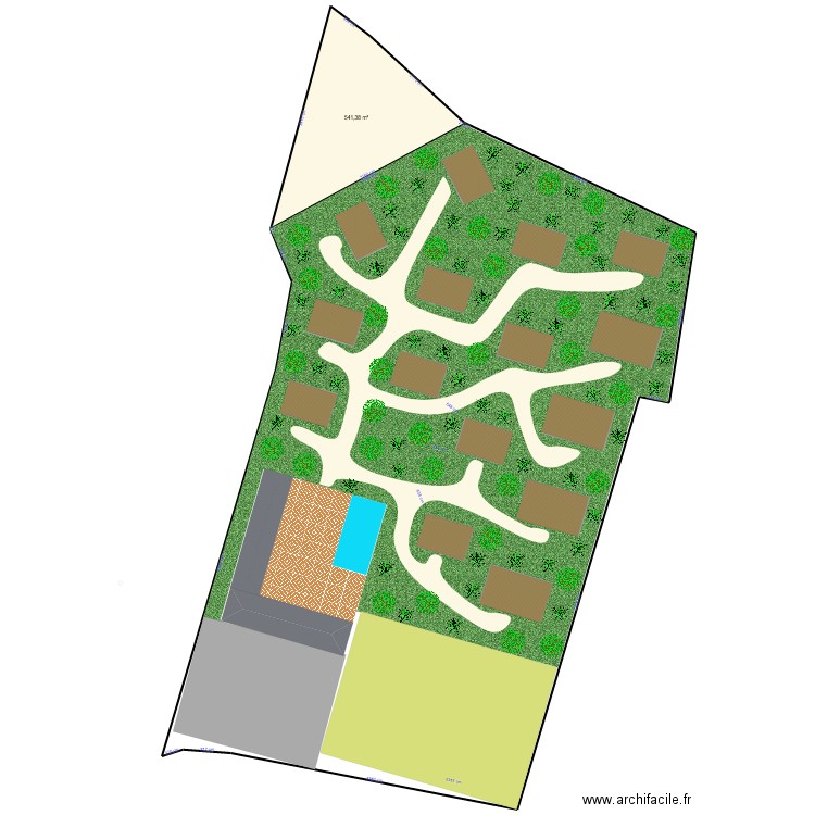 REBERO RESORT 2. Plan de 0 pièce et 0 m2