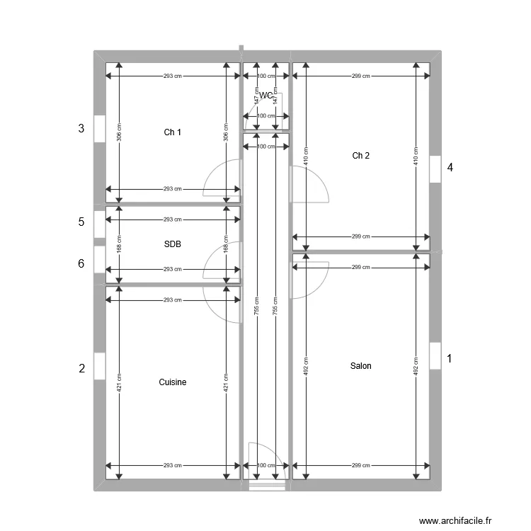 Durand andr&eacute;e. Plan de 