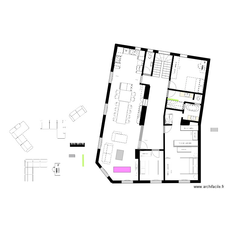 Master V5. Plan de 0 pièce et 0 m2