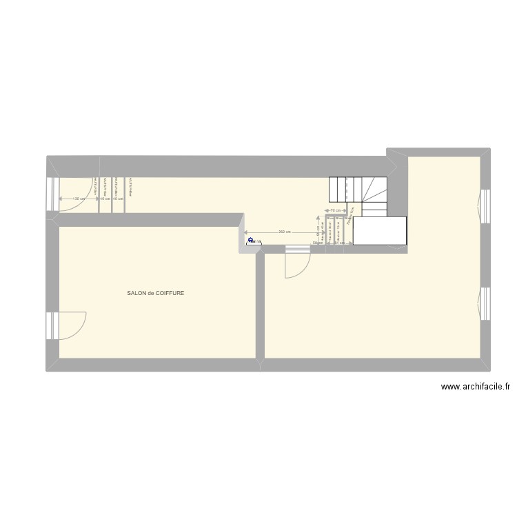 COURBET RDC Maçonnerie. Plan de 0 pièce et 0 m2