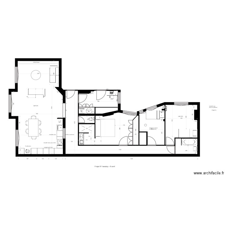 corbaz projet 7 sdb enfants. Plan de 0 pièce et 0 m2